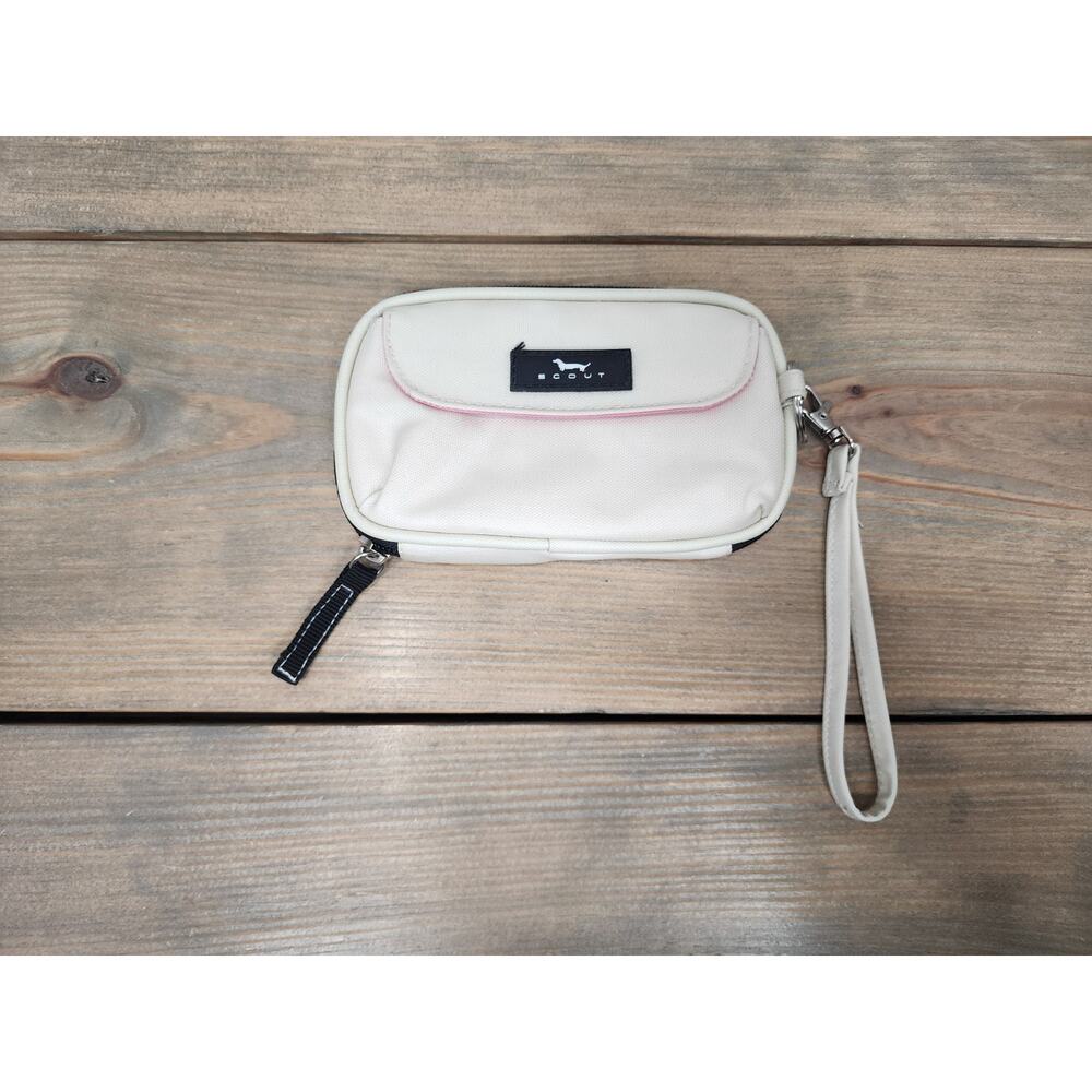 Scout Wristlet Sunfish Water Resistant White Pink